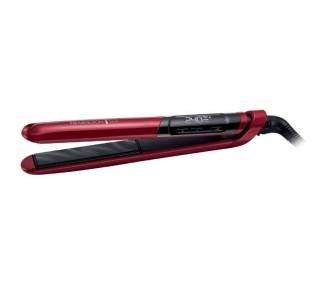 Plancha para el pelo remington silk straightener s9600-e51/ roja y negra