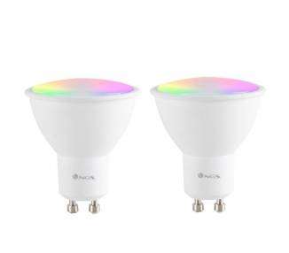 Bombilla led ngs smart wifi led bulb gleam 510c casquillo gu10/ 5w/ 460 lúmenes/ pack de 2 uds