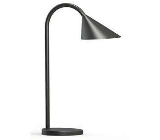 Lámpara de escritorio unilux sol/ 4w/ negra