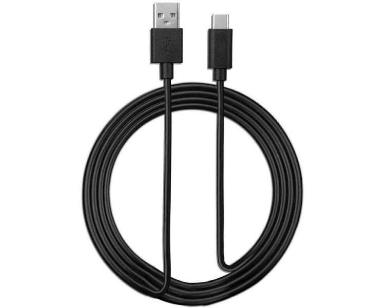 Cable usb 2.0 fr-tec basics para ps5/ usb tipo-c macho - usb macho/ 3m/ negro