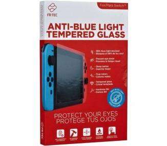Protector de pantalla con filtro de luz azul fr-tec anti blue light para nintendo switch