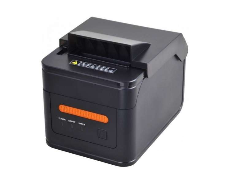Impresora de tickets premier itp-80 ii beeper/ térmica/ ancho papel 80mm/ usb-rs232-ethernet/ negra