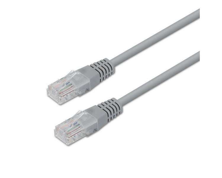 Cable de red rj45 utp aisens a133-0184 cat.5e/ 15m/ gris