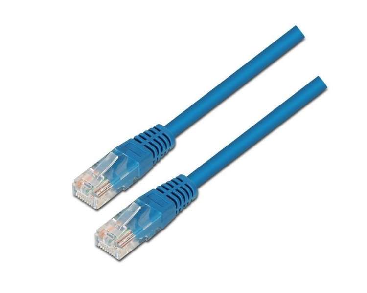 Cable de red rj45 utp aisens a133-0192 cat.5e/ 2m/ azul