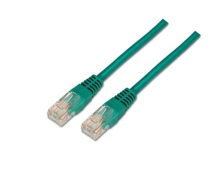 Cable de red rj45 utp aisens a133-0195 cat.5e/ 2m/ verde