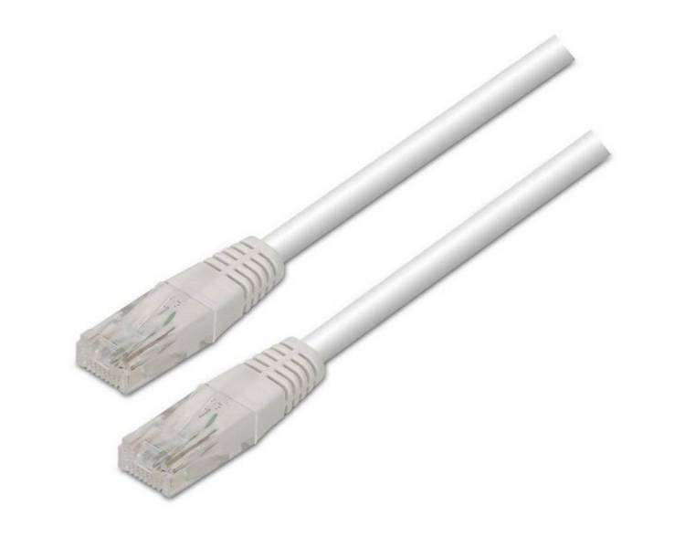 Cable de red rj45 utp aisens a133-0200 cat.5e/ 5m/ blanco