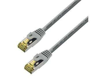 Cable de red rj45 s/ftp aisens 146-0332 cat.7/ 25cm/ gris