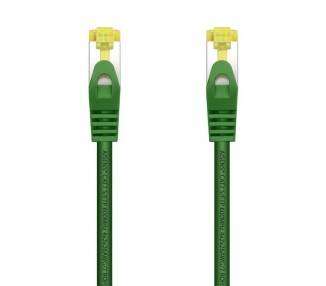 Cable de red rj45 sftp aisens a146-0480 cat.7/ 25cm/ verde