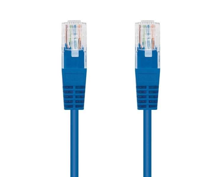 Cable de red rj45 utp nanocable 10.20.0101-bl cat.5e/ 1m/ azul