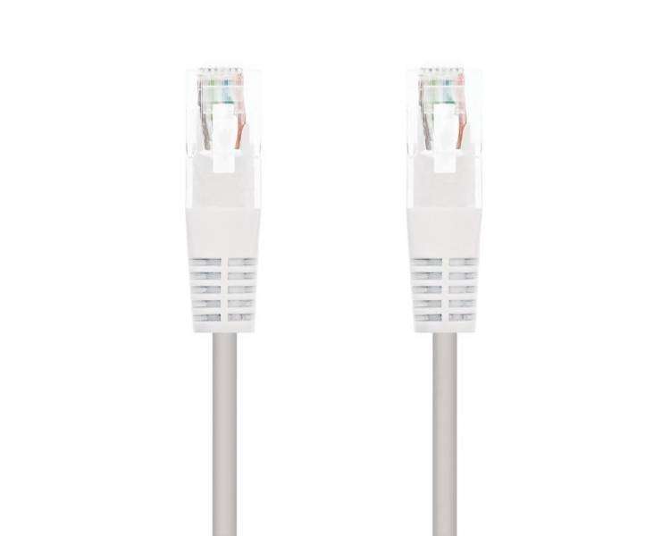 Cable de red rj45 utp nanocable 10.20.0101-w cat.5e/ 1m/ blanco
