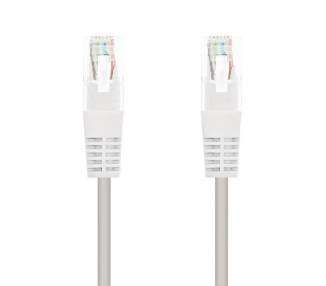 Cable de red rj45 utp nanocable 10.20.0103-w cat.5e/ 3m/ blanco