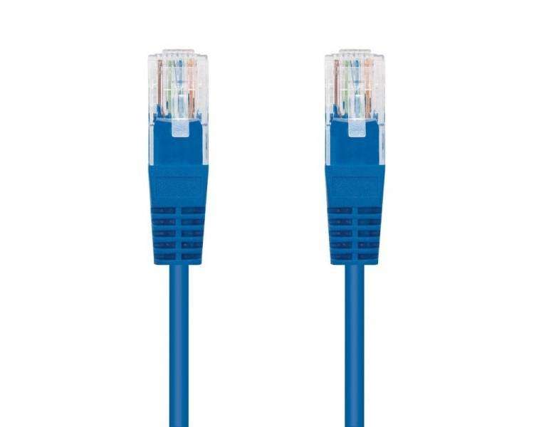Cable de red rj45 utp nanocable 10.20.0400-bl cat.6/ 50cm/ azul
