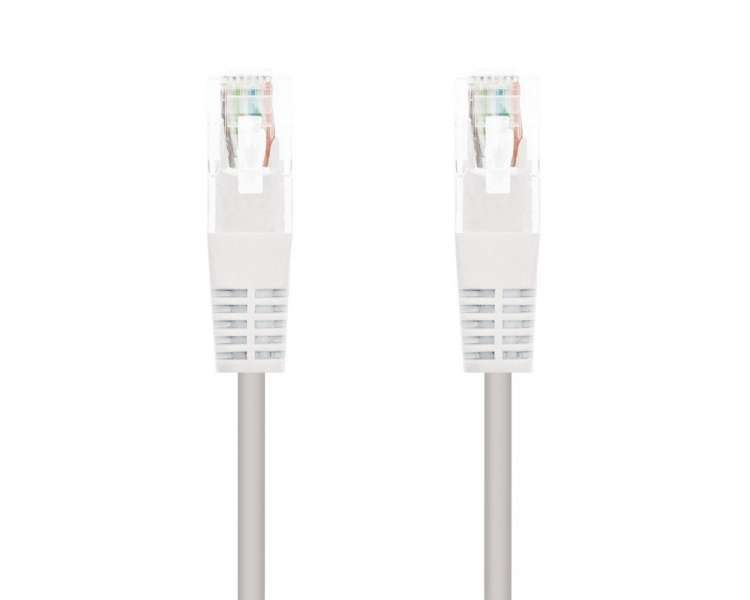 Cable de red rj45 utp nanocable 10.20.0400-l25-w cat.6/ 25cm/ blanco