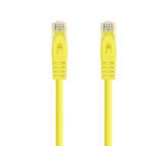 Cable de red rj45 utp nanocable 10.20.1800-l25-y cat.6a/ lszh/ 25cm/ amarillo