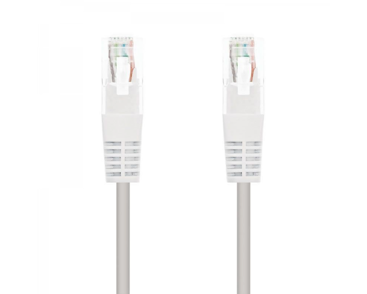 Cable de red rj45 utp nanocable 10.20.0110-w cat.5/ 10m/ blanco