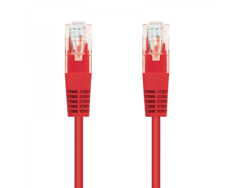 Cable de red rj45 utp nanocable 10.20.0402-r cat.6/ 2m/ rojo