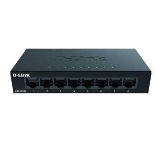 Switch d-link dgs-108gl 8 puertos/ rj-45 10/100/1000