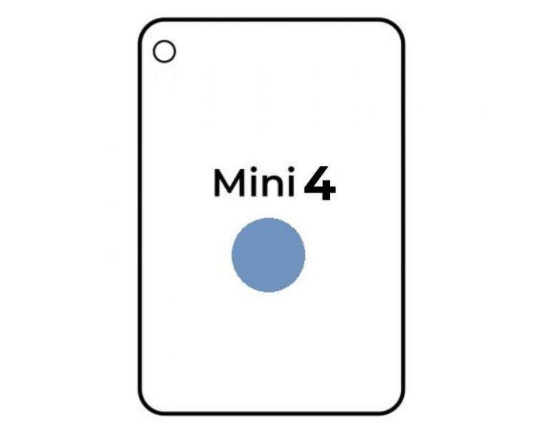 Funda silicone case mld72zm/a para ipad mini 4/ turquesa
