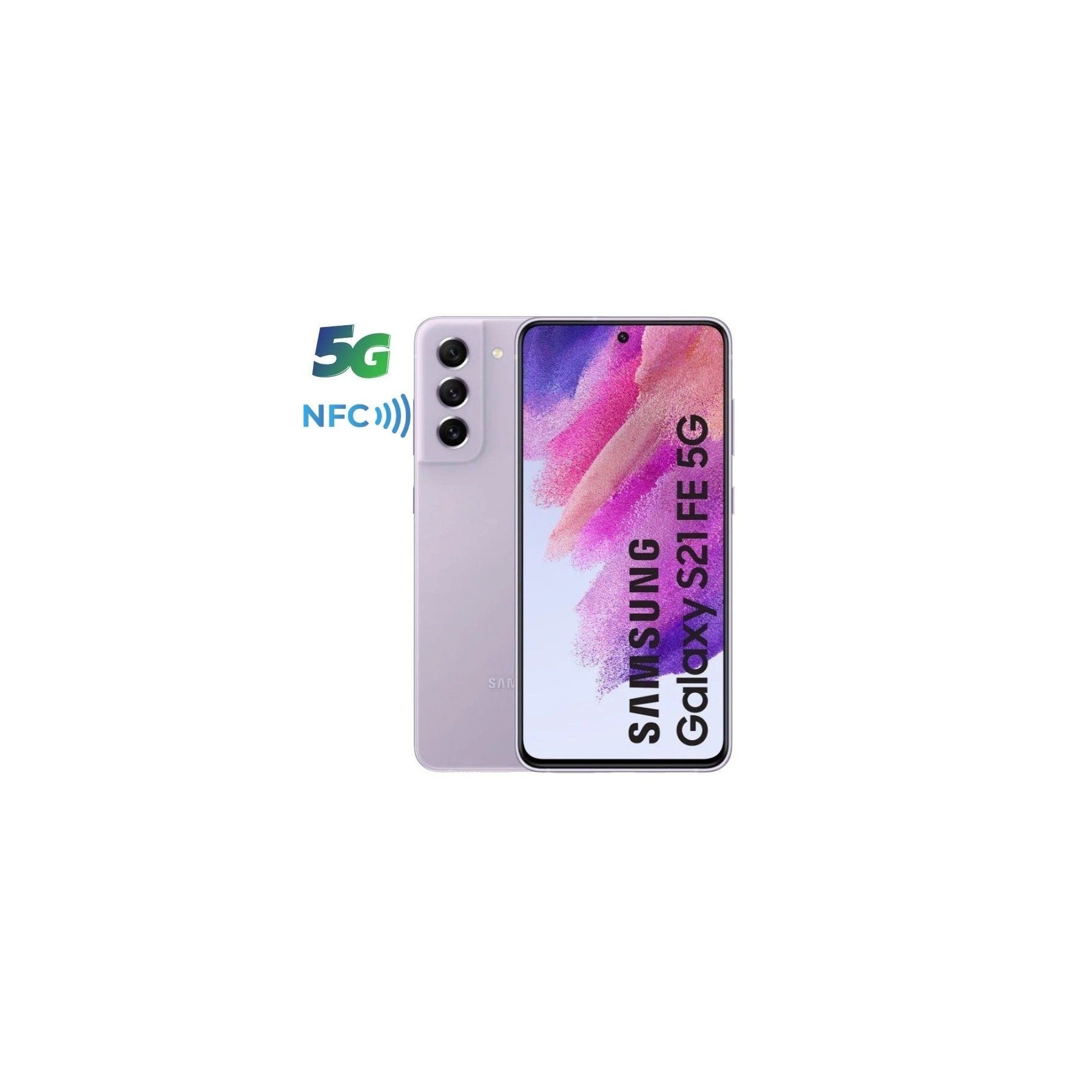 Smartphone Samsung Galaxy S21 Fe 6GB 128GB 6.4" 5G Violeta