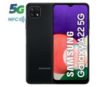 Smartphone samsung galaxy a22 4gb/ 64gb/ 6.6'/ 5g/ gris