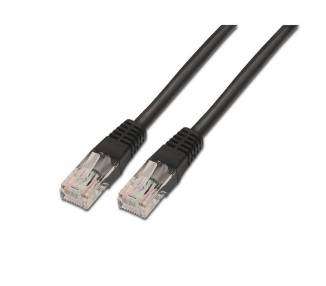 Cable de red rj45 utp aisens a133-0203 cat.5e/ 1m/ negro