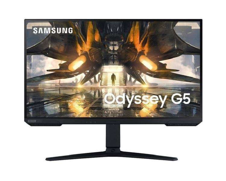 Monitor gaming samsung odyssey g5 ls27ag500nu 27'/ qhd/ negro