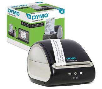 Impresora de etiquetas dymo labelwriter 5xl/ térmica/ usb/ negra