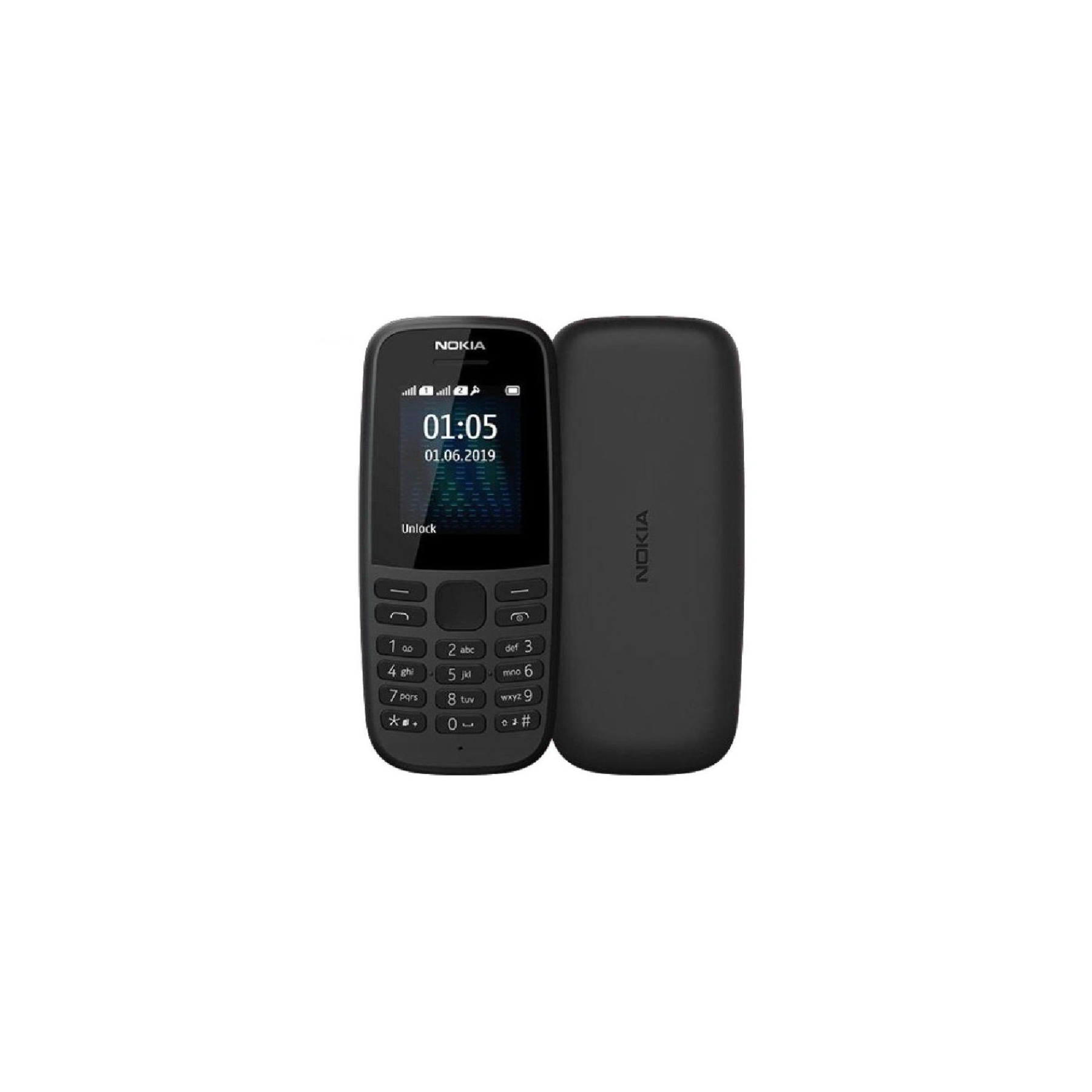 Teléfono Móvil Nokia 105 4Th Edition Negro