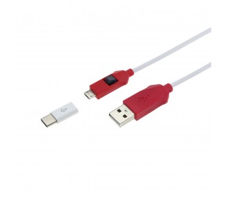 Cable Xiaomi Modo Edl 9008 Deep Flash Cable Sencillo Micro Usb & Tipo C