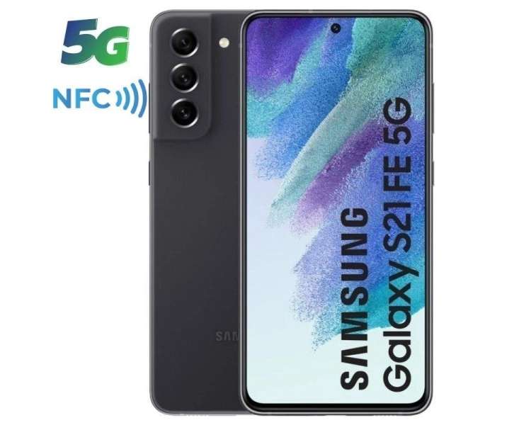 Smartphone Samsung Galaxy S21 Fe 6GB 128GB 6.4" 5G Gris Grafito