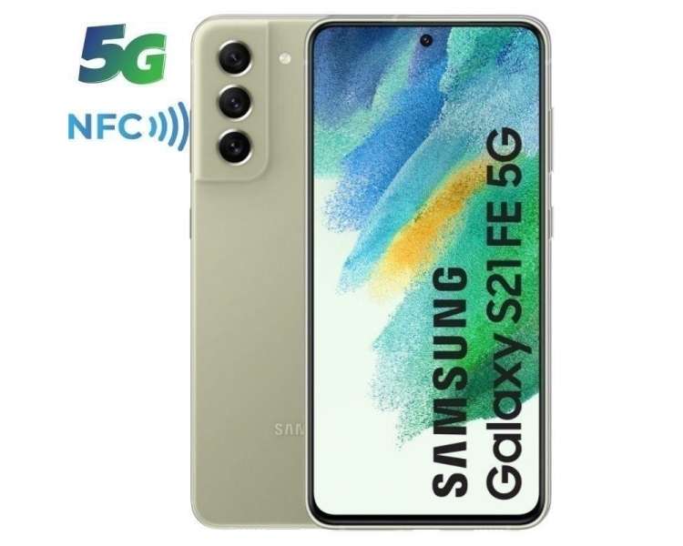Smartphone Samsung Galaxy S21 Fe 8GB 256GB 6.4" 5G Verde Oliva