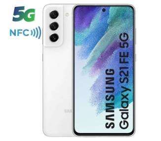 Smartphone samsung galaxy s21 fe 8gb/ 256gb/ 6.4'/ 5g/ blanco