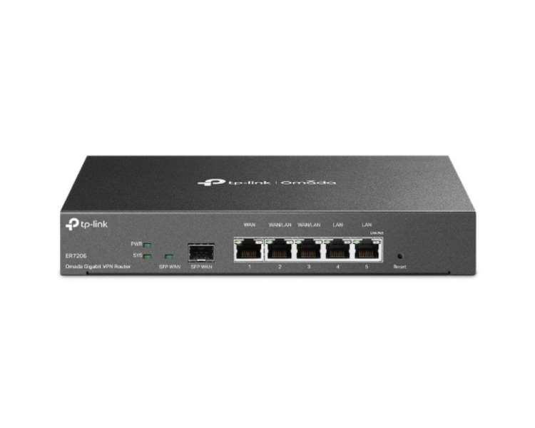 Router vpn tp-link tl-er7206/ 5 puertos multi-wan