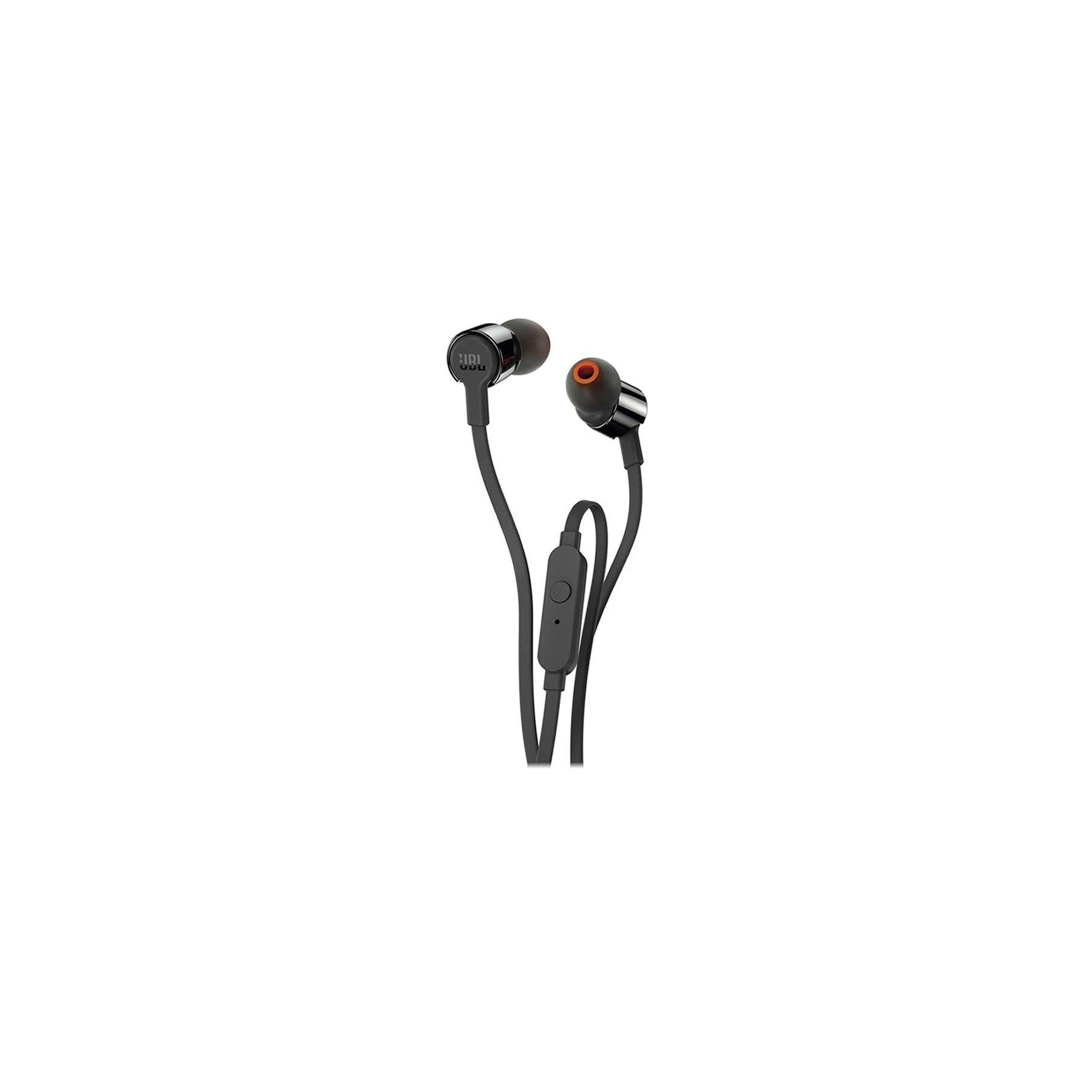 Auriculares intrauditivos jbl t210/ con micrófono/ jack 3.5/ negros