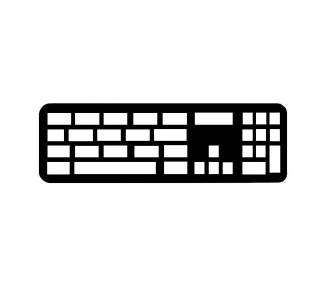 Teclado inalámbrico apple magic keyboard con touch id/ teclado numérico/ plata