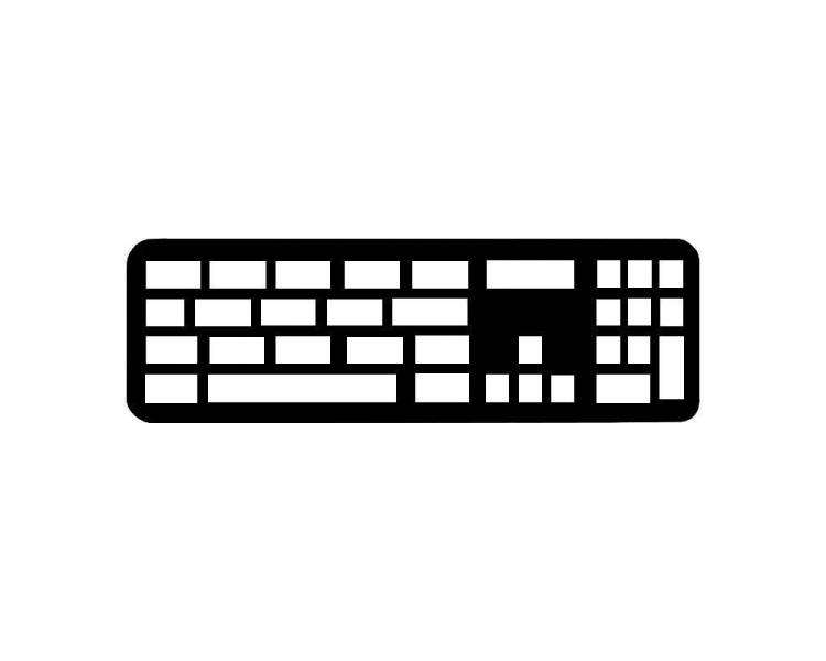 Teclado inalámbrico apple magic keyboard con touch id/ teclado numérico/ plata