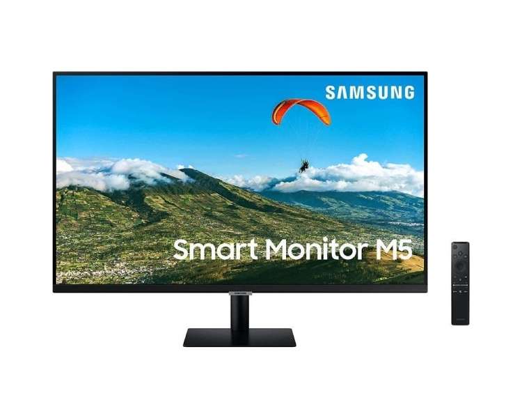 Monitor inteligente samsung m5 s27am500nr 27'/ full hd/ smart tv/ multimedia/ negro