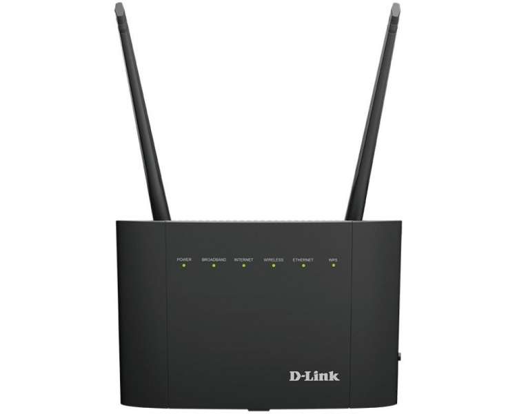 Router inalámbrico d-link dsl-3788 ac1200 1200mbps 2.4ghz 5ghz/ 2 antenas/ wifi 802.11ac