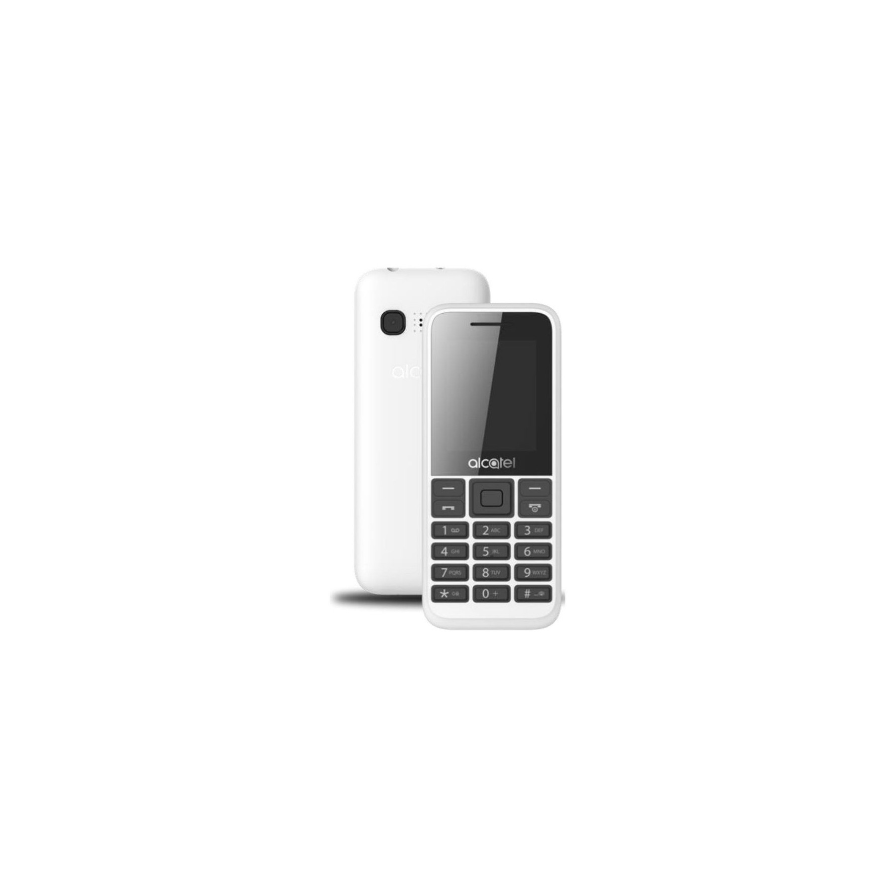 Teléfono móvil alcatel 1068d/ blanco