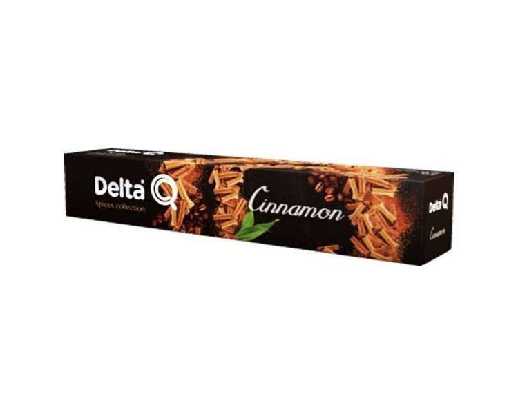 Cápsula delta cinnamon para cafeteras delta/ caja de 10