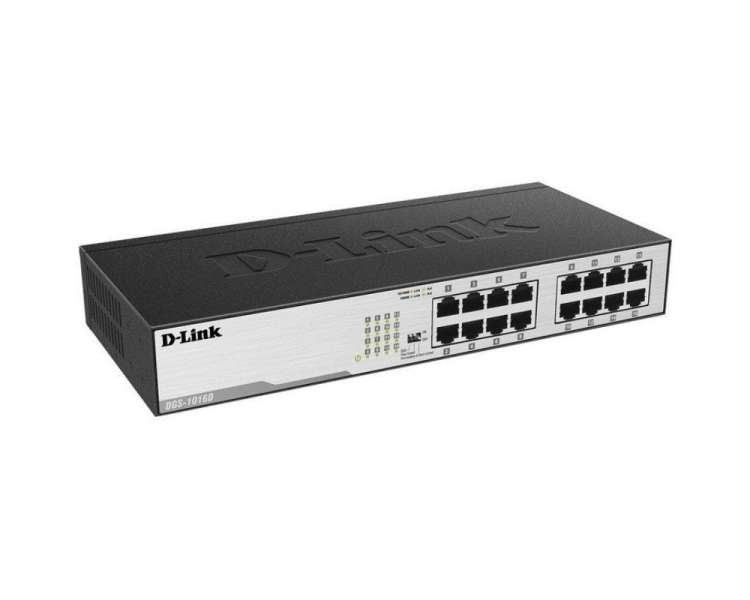 Switch d-link dgs-1016d 16 puertos/ rj-45 gigabit 10/100/1000