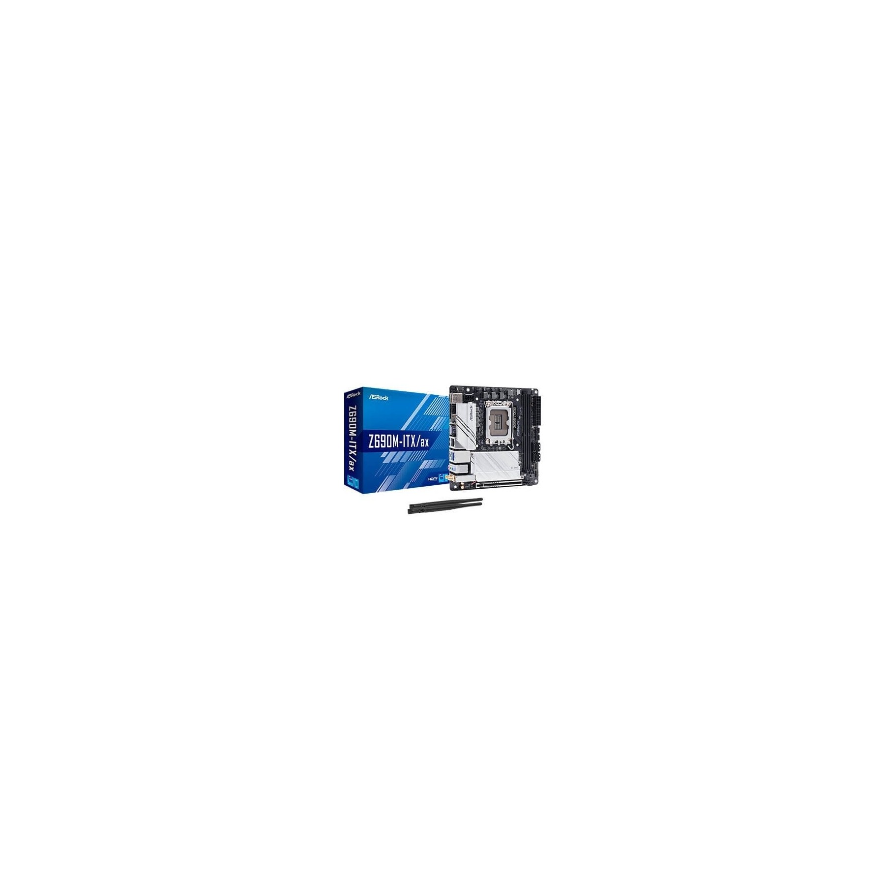 PLACA BASE ASROCK 1700 Z690M-ITX/AX DDR4 PLACA BASE ASROCK 1700 Z690M-ITX/AX DDR4