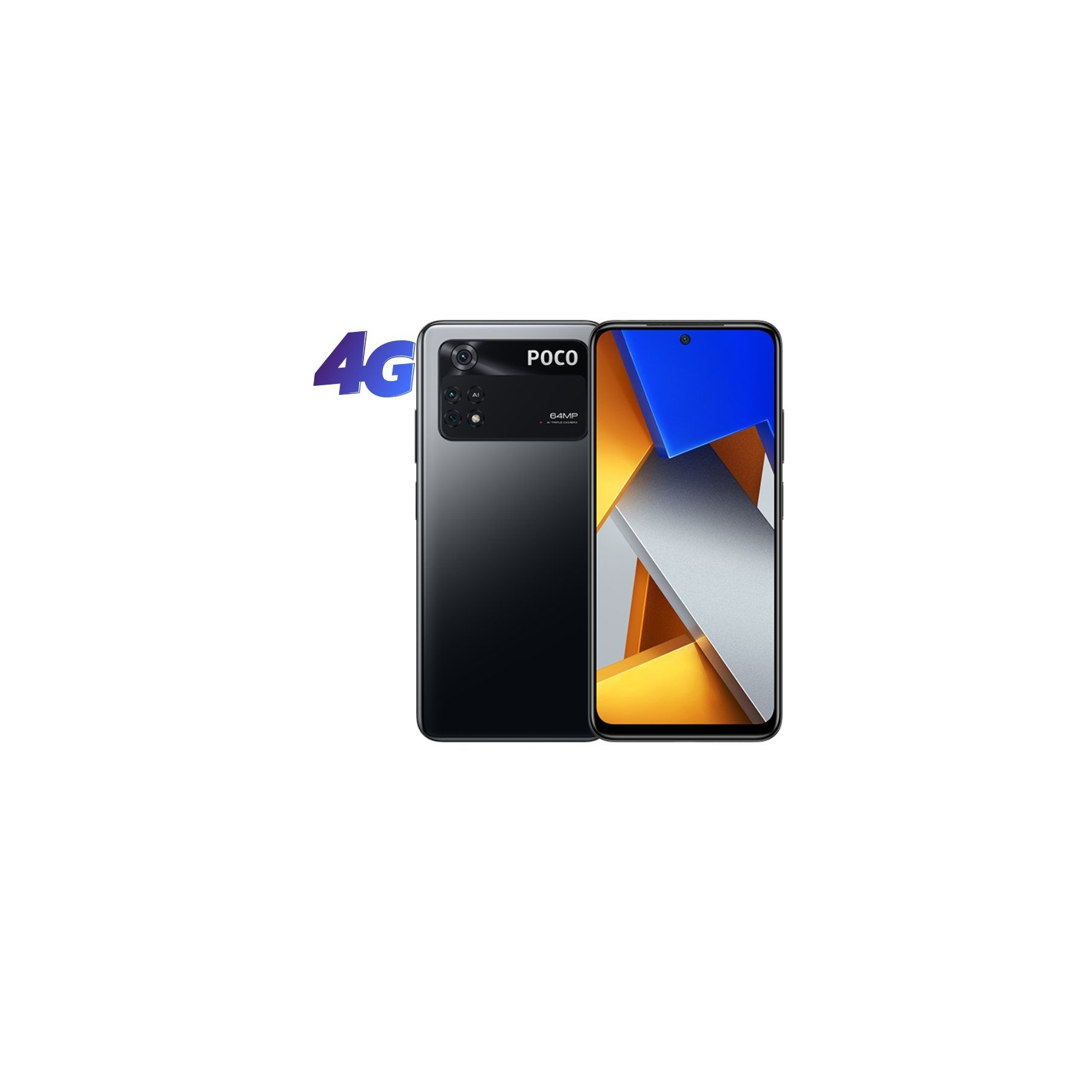Smartphone xiaomi pocophone m4 pro 6gb/ 128gb/ 6.43'/ negro