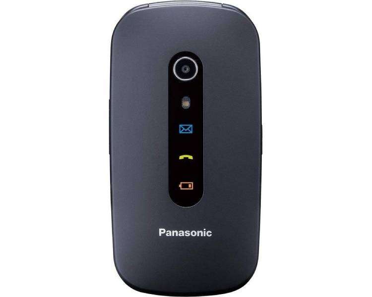 Teléfono Móvil Panasonic Kx-Tu466Ex Para Personas Mayores Negro