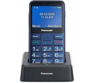 Teléfono Móvil Panasonic Kx-Tu155Excn Para Personas Mayores Azul