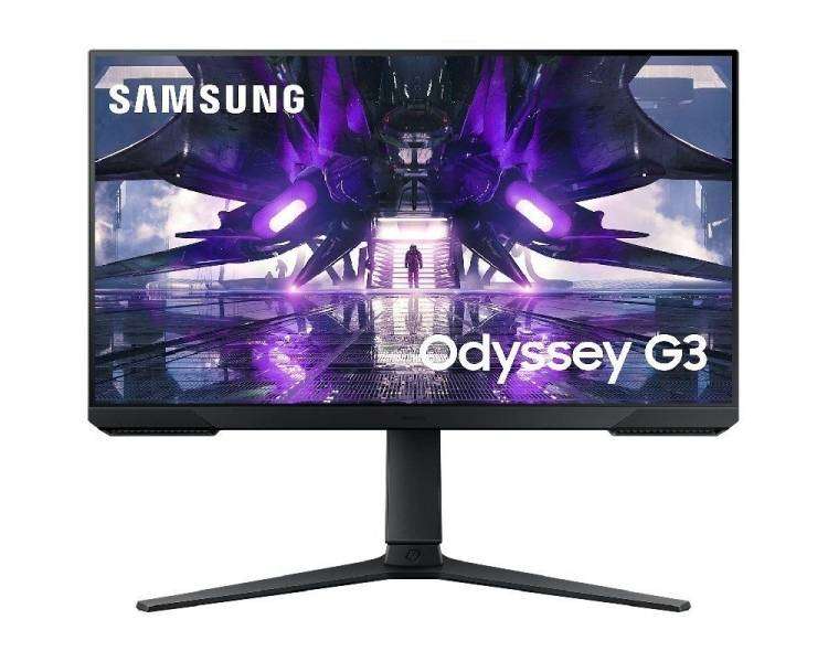 Monitor gaming samsung odyssey g3 ls24ag300nu/ 24'/ full hd/ negro