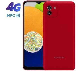 Smartphone samsung galaxy a03 4gb/ 64gb/ 6.5'/ rojo