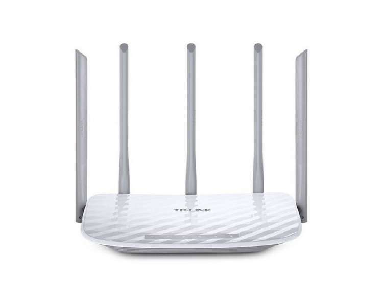 Router inalámbrico tp-link archer c60/ 1350mbps/ 2.4ghz 5ghz/ 5 antenas/ wifi 802.11ac/n/a - b/n/g