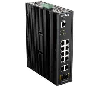 Switch gestionable d-link dis-200g-12s 12 puertos/ gigabit 10/100/1000/ poe/ sfp