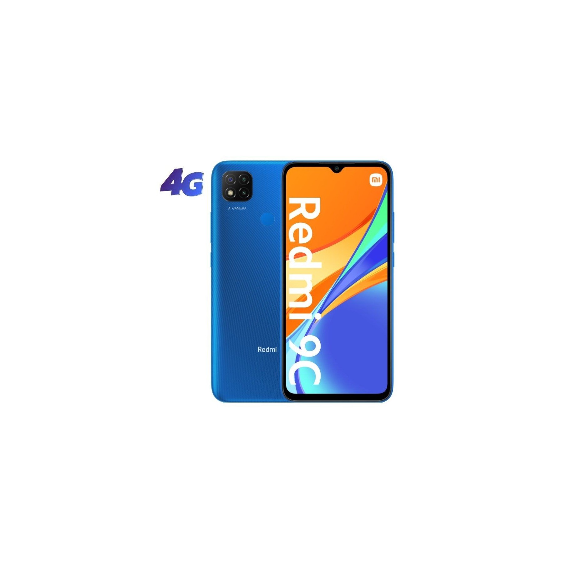 Smartphone xiaomi redmi 9c 3gb/ 64gb/ 6.53'/ azul crepúsculo